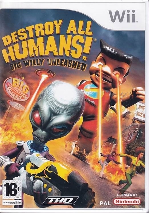 Destroy all Humans - Big Willy Unleashed - Wii (B Grade) (Genbrug)